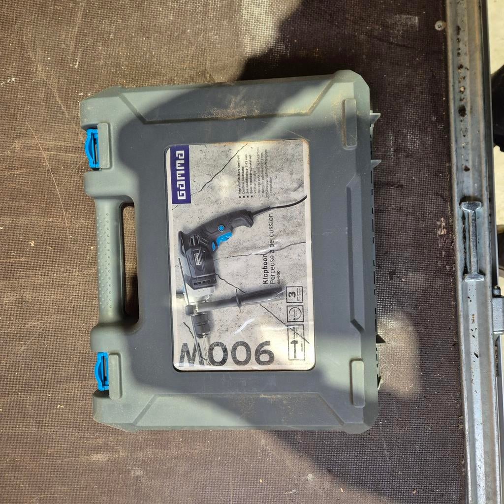 Nieuwe Gamma Klopboor M006 - Krachtig en Compleet, Boormachine, 600 watt of meer, Nieuw, Ophalen of Verzenden