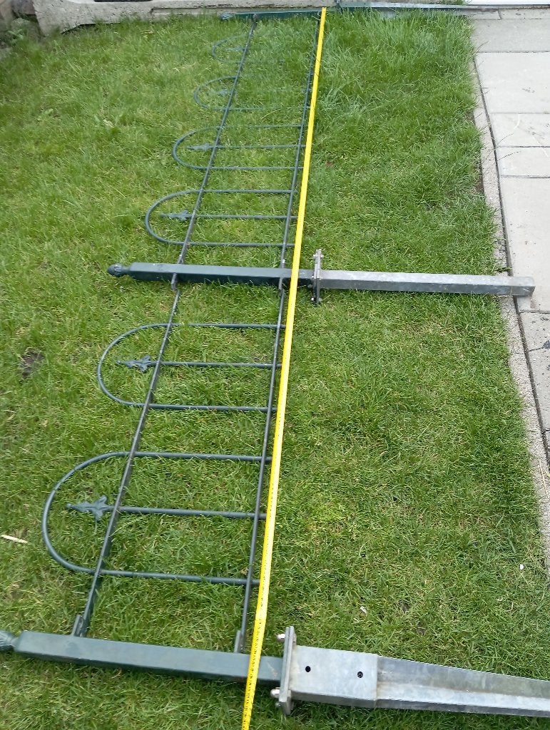Hekwerk 3 meter x60 cm, Ophalen, Gebruikt, IJzer, Sierhekwerk