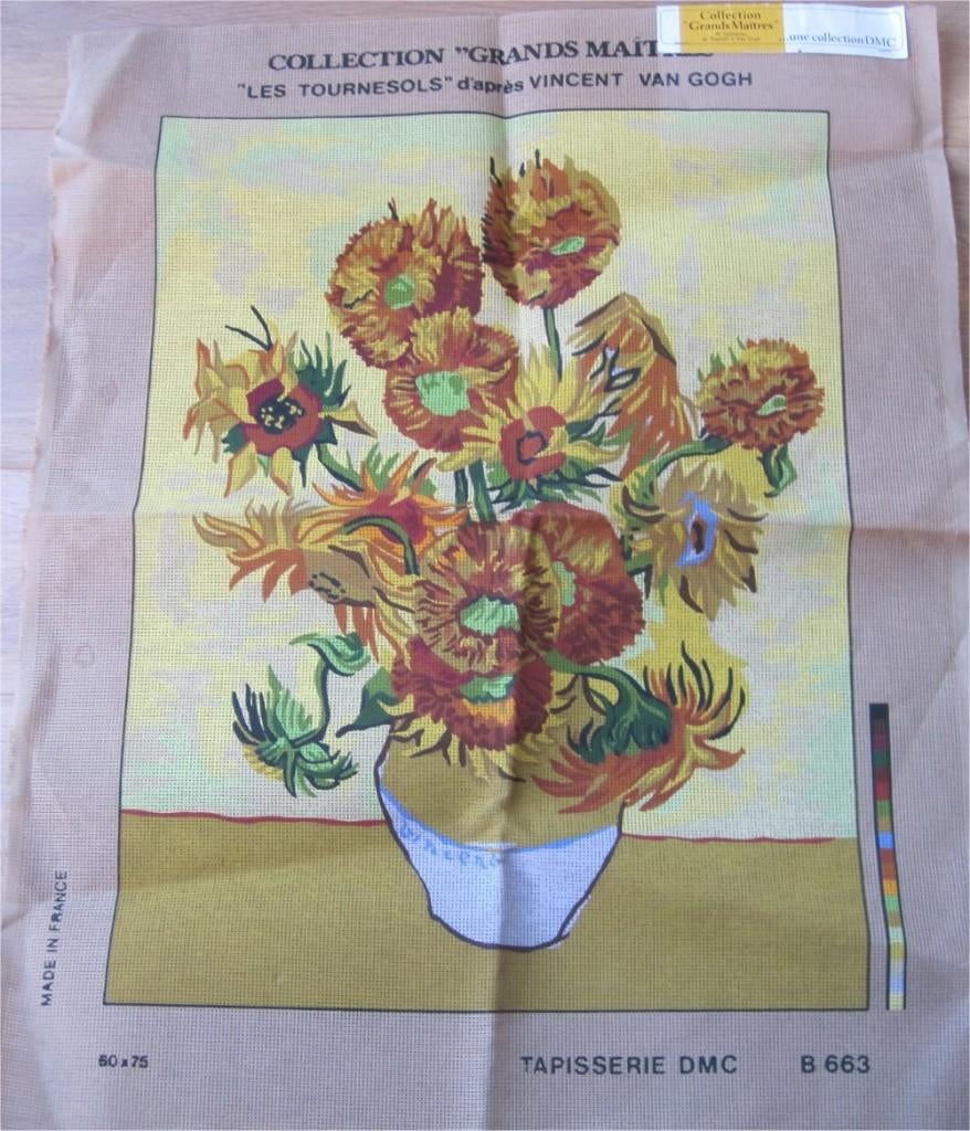 Borduurstramien - DMC - Vincent van Gogh, Hobby en Vrije tijd, Borduren en Borduurmachines, Ophalen of Verzenden, Nieuw, Handborduren
