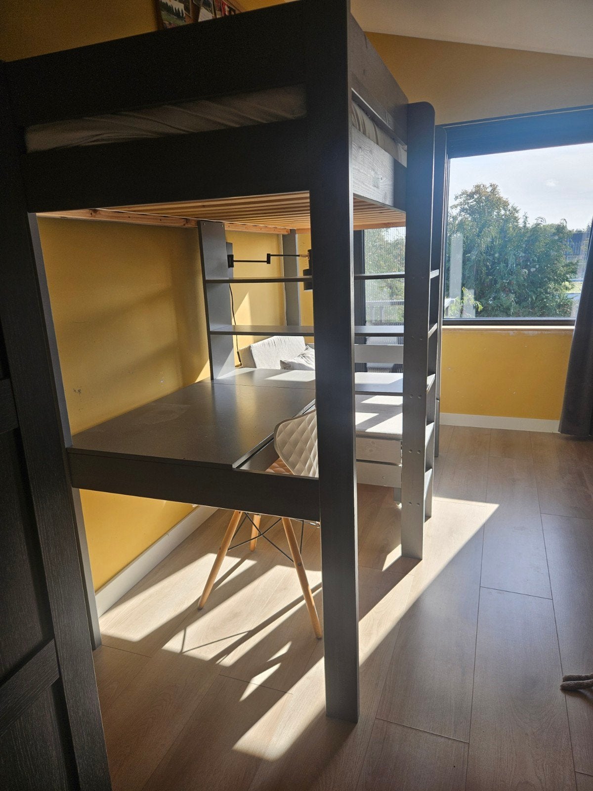 Foto 4 van Stapelbed/hoogslaper (Nous kids Wehkamp)bureau + bank bed