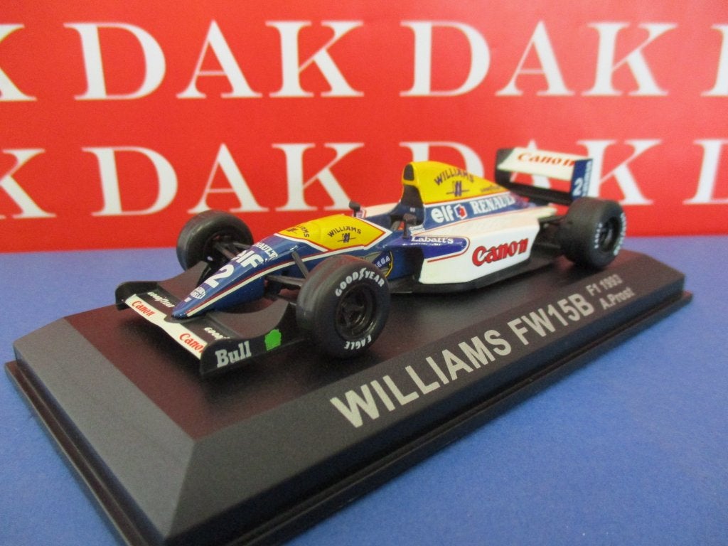 39441: Williams FW15B - Alain Prost - 1993 - Atlas 1:43, Auto, Nieuw, Ophalen of Verzenden, Bachsatztstr. 54 D 72131 Ofterdingen, Germany