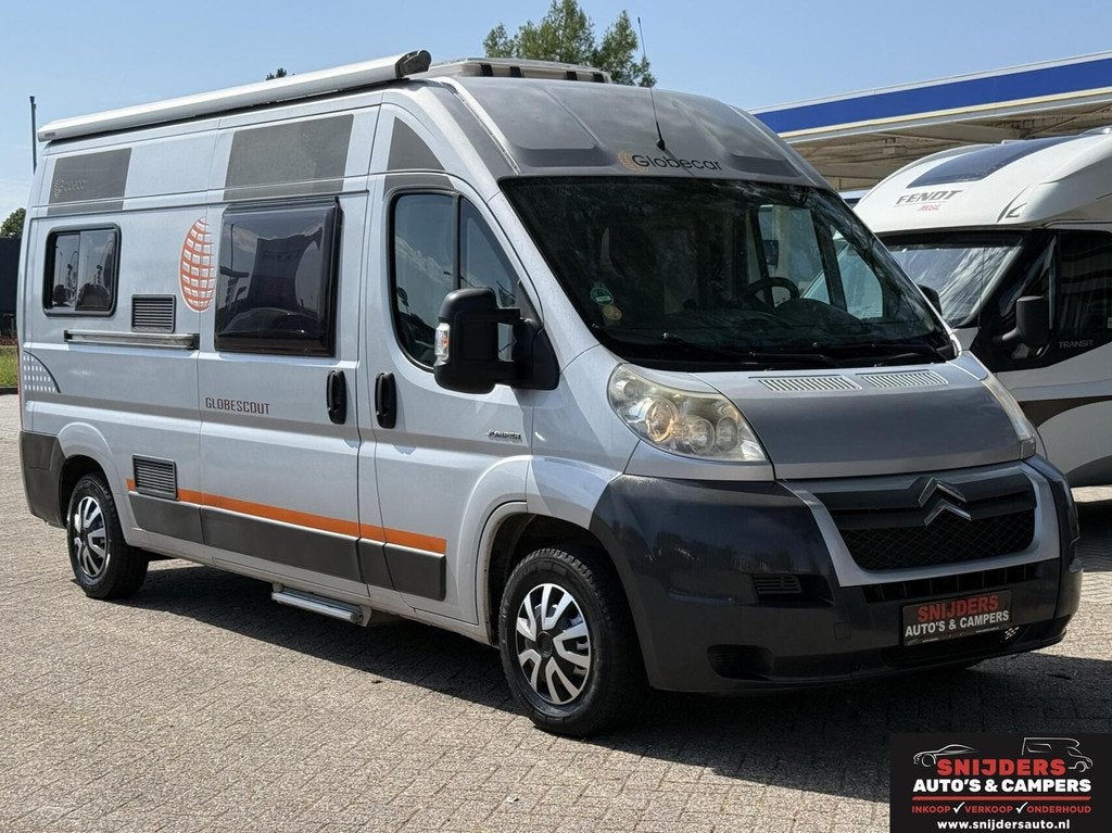 Dethleffs Globecar Globescout Buscamper, Luifel, Bedrijf, Diesel, 5 tot 6 meter