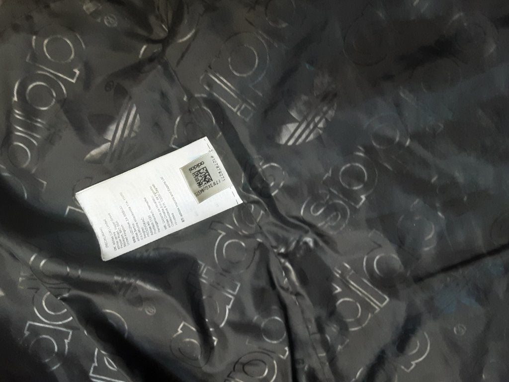 adidas jas, Verzenden, Zo goed als nieuw, Zwart