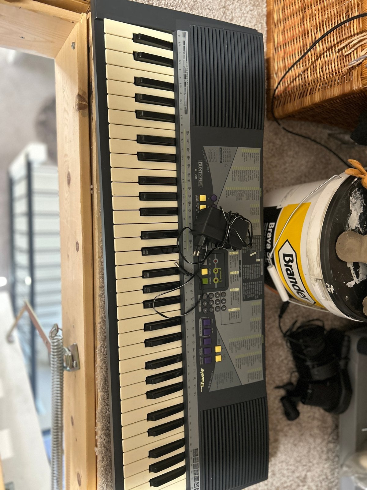 Elektronische keyboard bontempi, Ophalen, Gebruikt, 61 toetsen, Overige merken