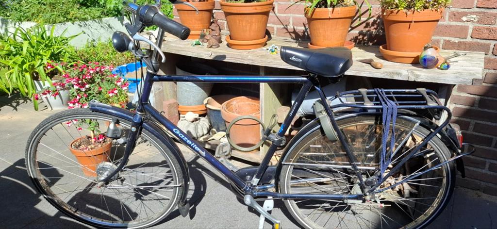 Gazelle herenfiets - Ideaal voor studenten (180-185 cm), Fietsen en Brommers, Ophalen, Gebruikt, Gazelle