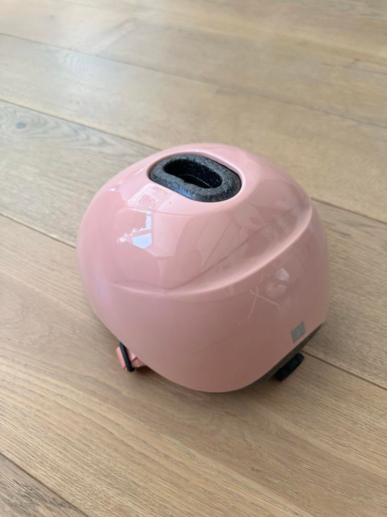 BTWIN Fietshelm Meisje Roze 44-49cm, Ophalen, Gebruikt, Overige maten, Meisje