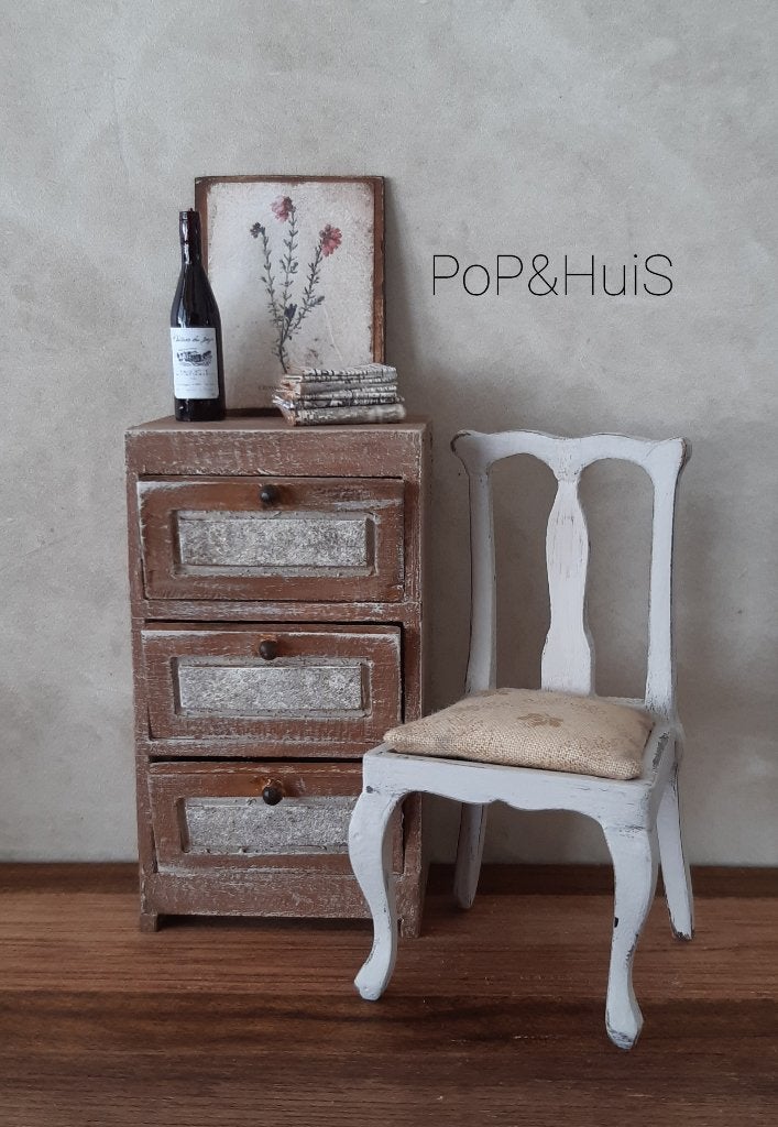 Archiefkastje 1:12, Ophalen of Verzenden, Zo goed als nieuw, Poppenhuis