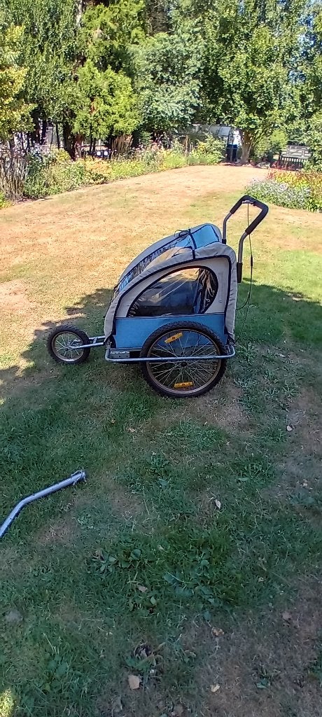 Fiets/wandelkar hond, Dieren en Toebehoren, Honden-accessoires, Ophalen, Gebruikt, Hondenfietskar