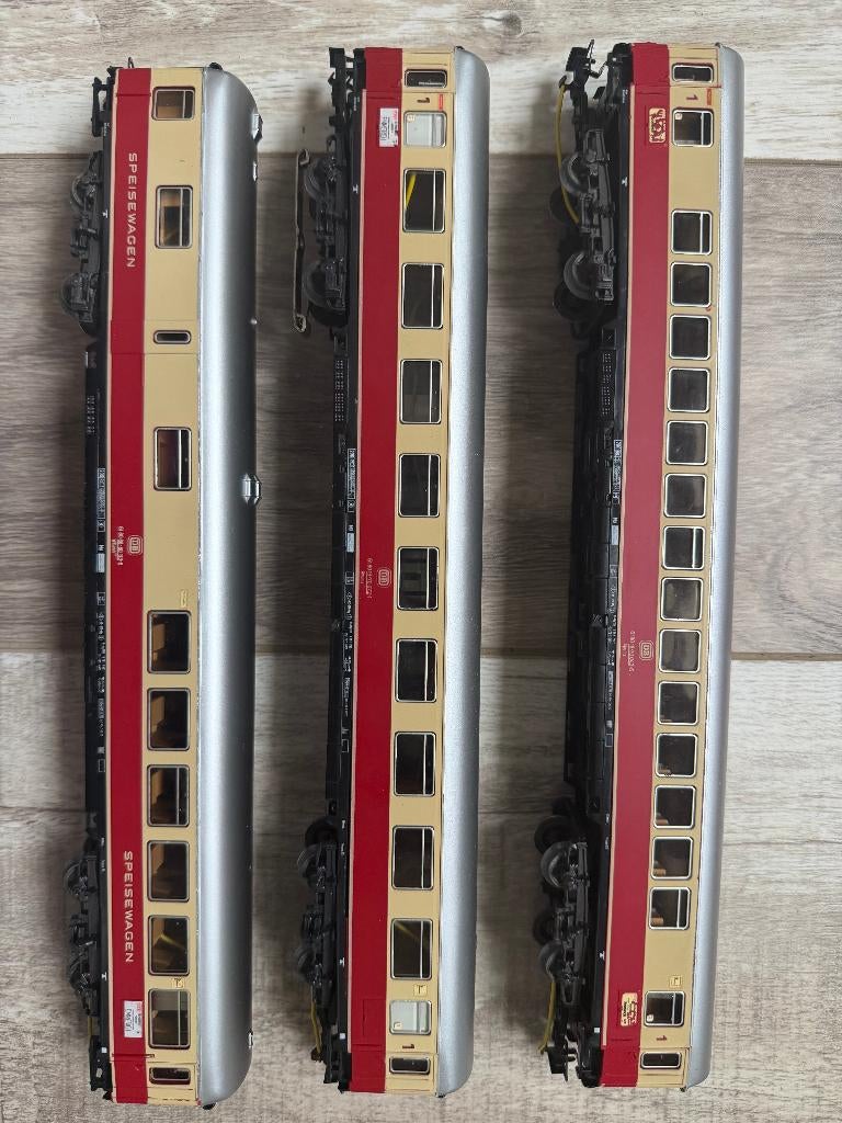 Marklin set rijtuigen DB, Wisselstroom, Verzenden, Wagon, Zo goed als nieuw