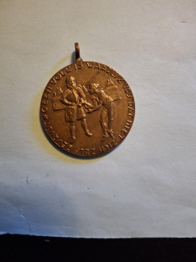Universiteit Utrecht 300-jarig jublileum 1636 - 1936, Verzenden, Brons