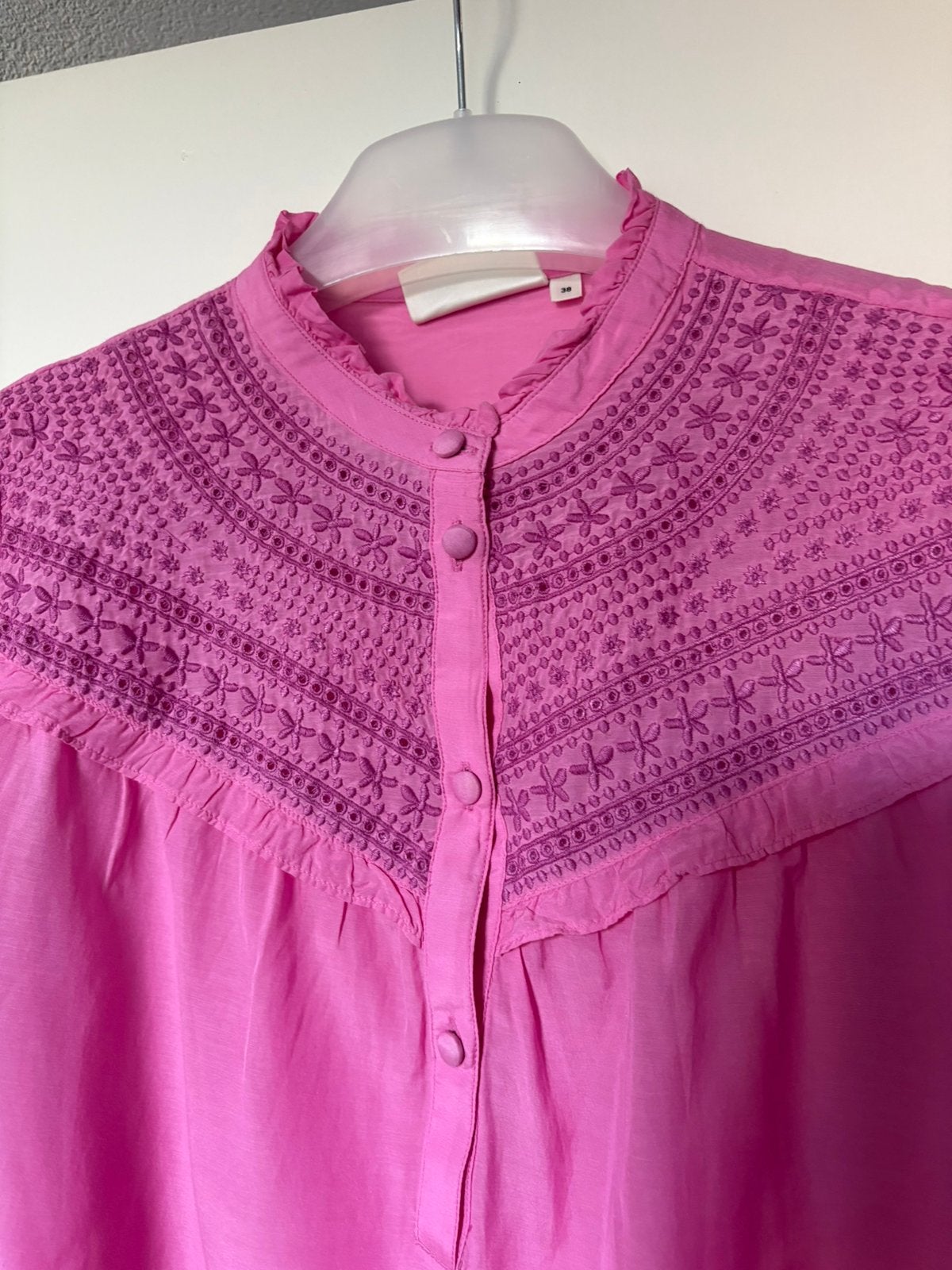 Blouse van Fabienne Chapot maat 38, Ophalen of Verzenden, Zo goed als nieuw, Maat 38/40 (M), Roze