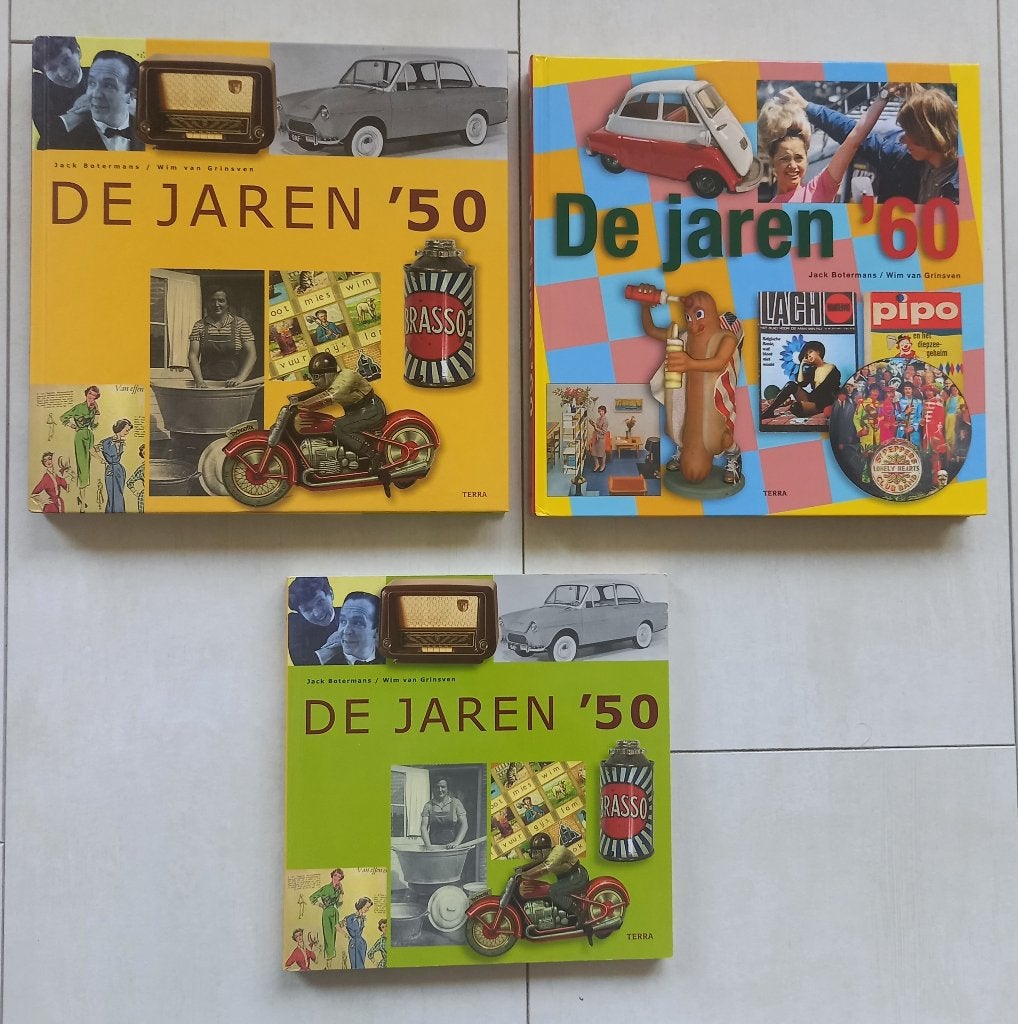 De jaren 50 / 60 nostalgie Botermans, Ophalen of Verzenden, Gelezen