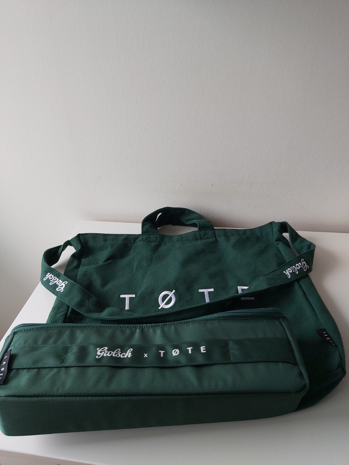 Grolsch Tote bag tas, Ophalen, 40 tot 60 cm, 30 cm of meer, Nieuw