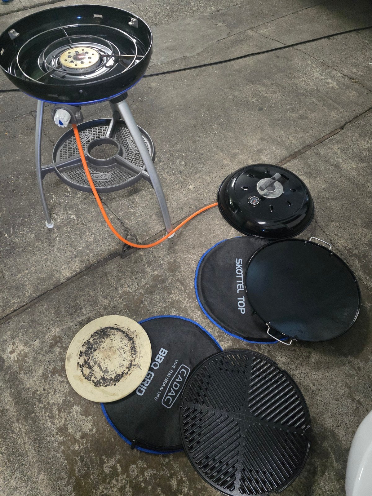 Cadac Carri Chef 2 BBQ met diverse accessoires, Ophalen, Zo goed als nieuw
