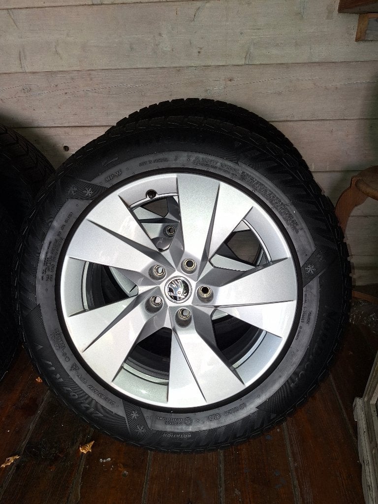 17 inch winterbandenset, Ophalen, Banden en Velgen, 17 inch, Winterbanden