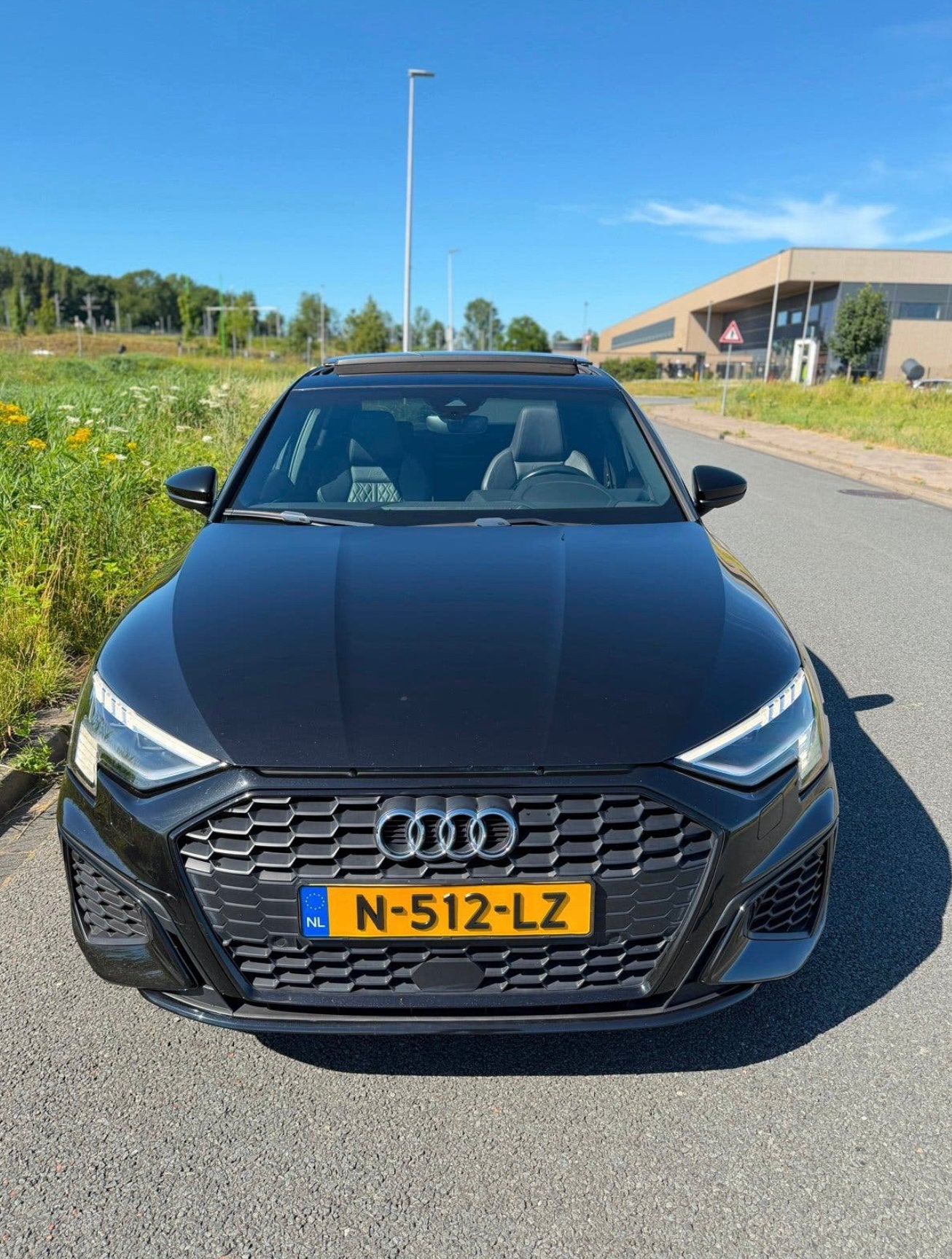 Audi A3 Limosine 35 TDI Facelift 3x S-Line 2021 VOL 2E EIG, Auto's, Automaat, Dealer onderhouden, Verwarmde buitenspiegels, Zwart