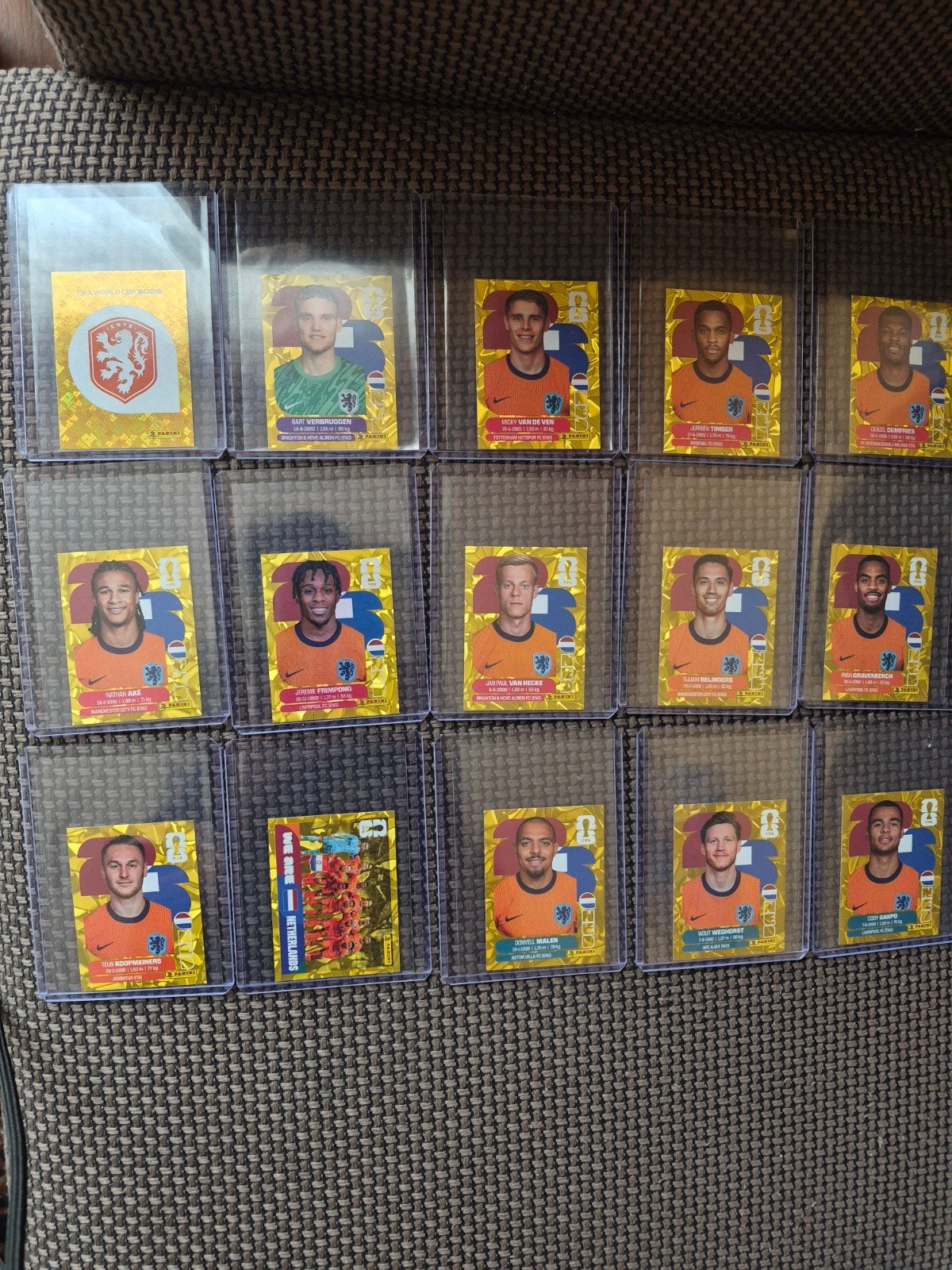 Panini WK 2026 gold crumple gezocht, Verzamelen, Ophalen of Verzenden, Nieuw, Buitenlandse clubs, Poster, Plaatje of Sticker