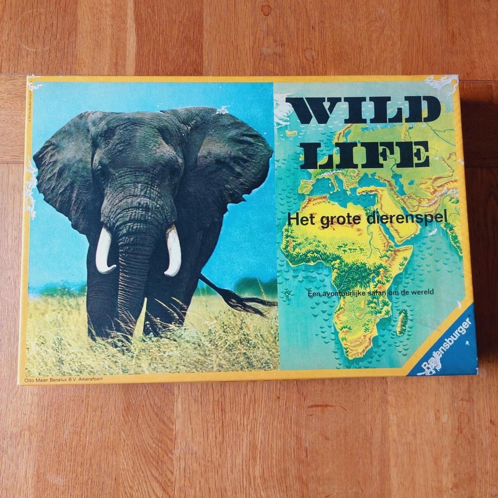 Vintage Wild Life: Het Grote Dierenspel Ravensburger, Drie of vier spelers, Ophalen of Verzenden, Gebruikt, Ravensburger