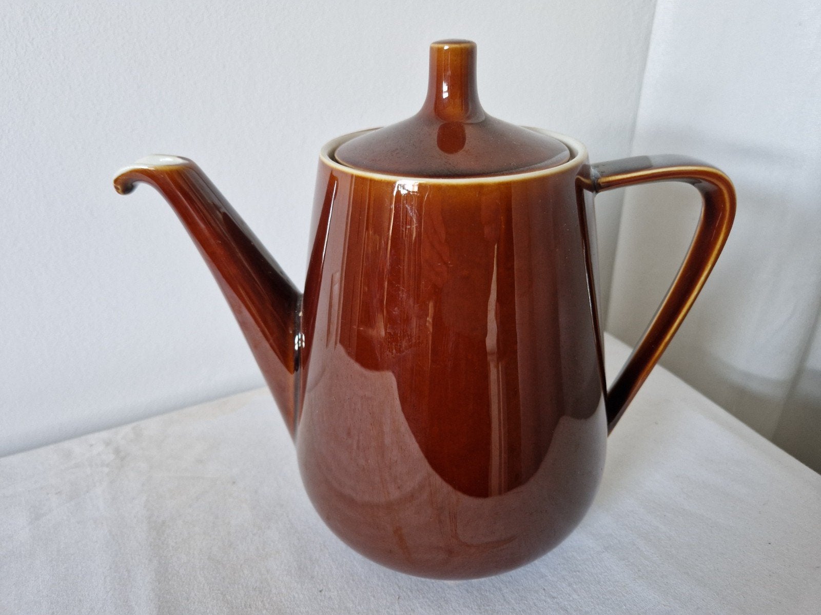 Mooie Villeroy & Boch Keramieken Koffie - Thee Pot Jaren 70, Antiek en Kunst, Ophalen of Verzenden
