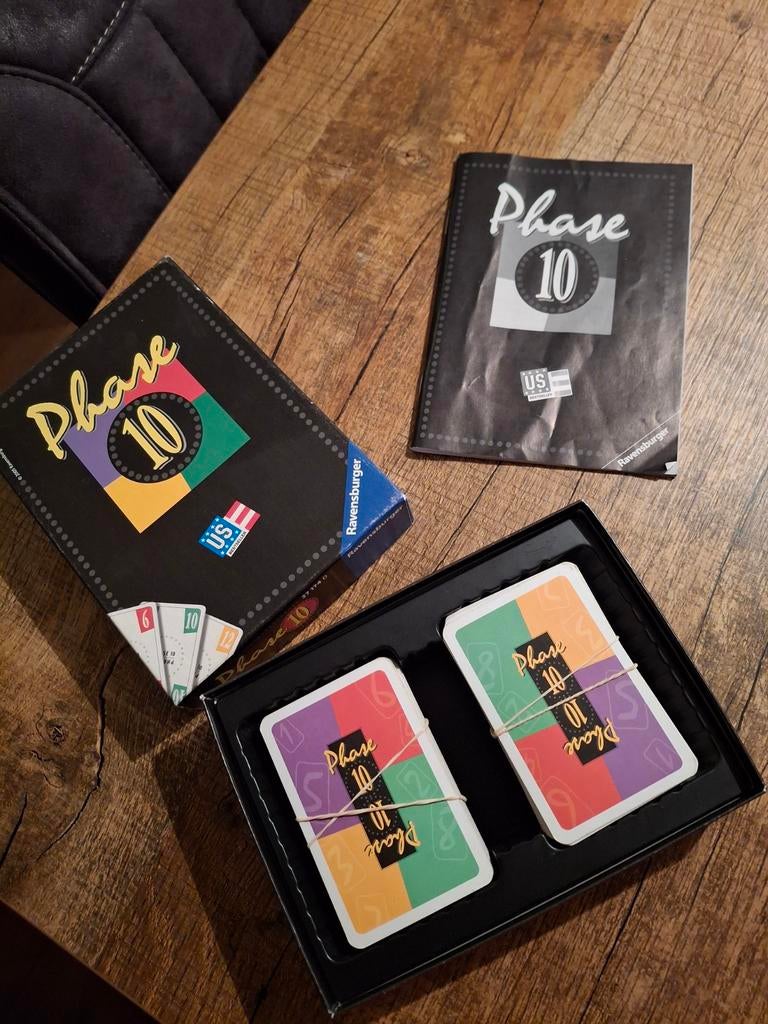 Phase 10 kaartspel, Hobby en Vrije tijd, Gezelschapsspellen | Bordspellen, Ophalen of Verzenden