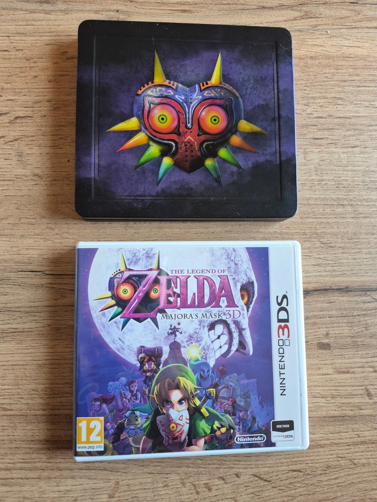 The Legend of Zelda: Majora's Mask 3D Game + Steelbook, Avontuur en Actie, Verzenden, 1 speler, Zo goed als nieuw