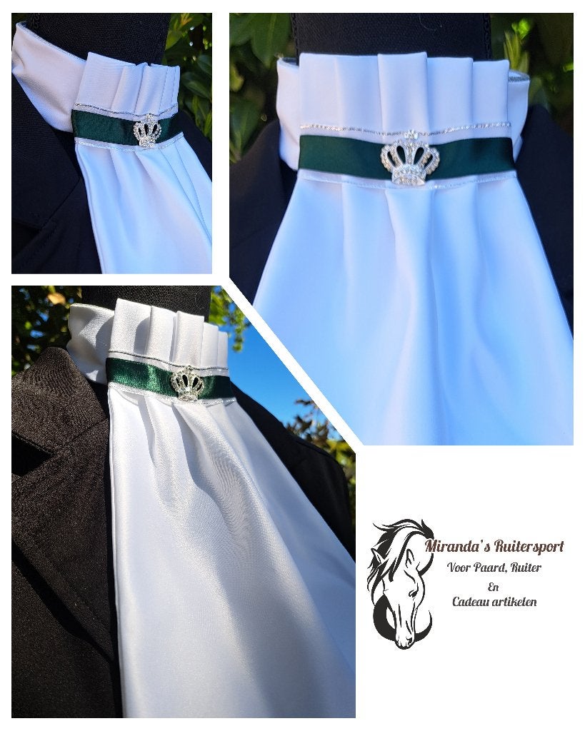 Nieuw Made by Lique plastron Harmonica Groen (2), ., Ophalen of Verzenden, ., Dames