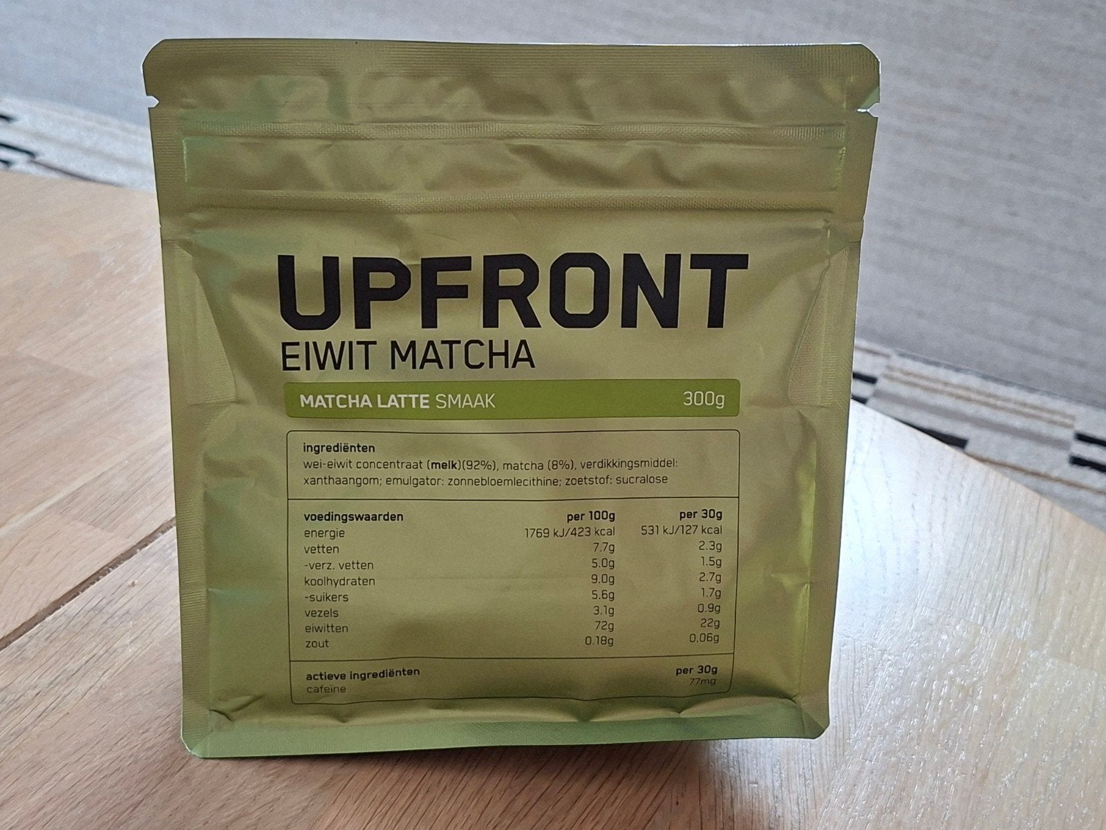 Upfront Eiwit Matcha Latte 300g, Ophalen of Verzenden, Nieuw, Poeder of Drank