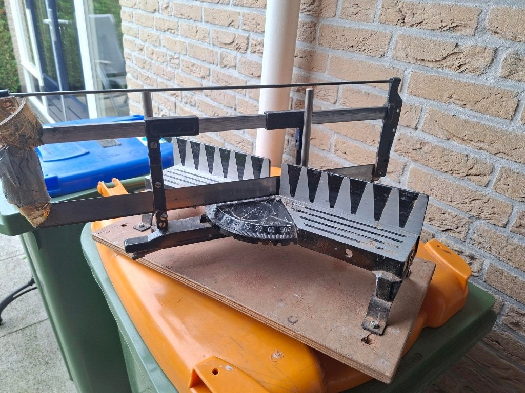 verstek zaag, Ophalen of Verzenden, Gebruikt, Zaag, Overige merken