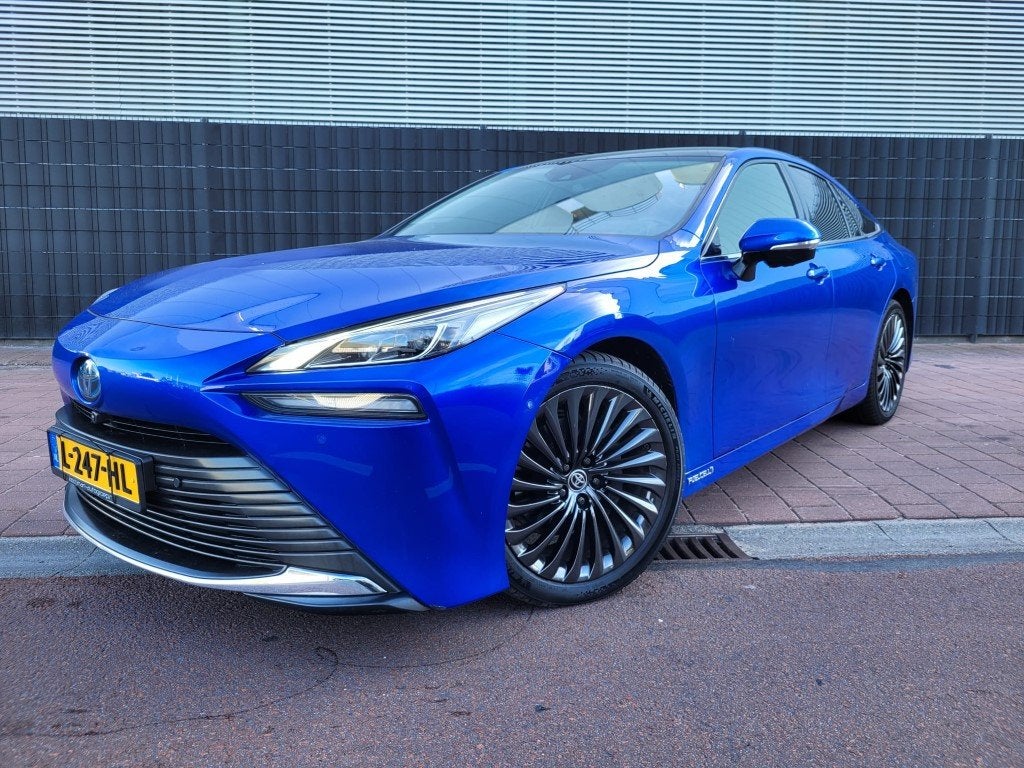 Toyota Mirai Prestige Waterstof| HUD | Memory | 360 | Navi |, Auto's, Toyota, Automaat, Achterwielaandrijving, Gebruikt, Blauw