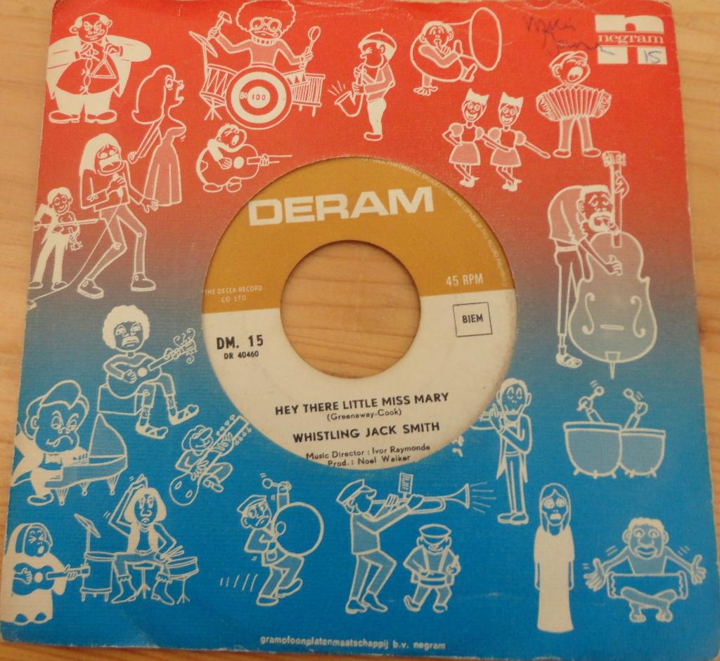 Whistling Jack Smith > Hey there little miss Mary, Gebruikt, 7 inch, Single, Ophalen of Verzenden