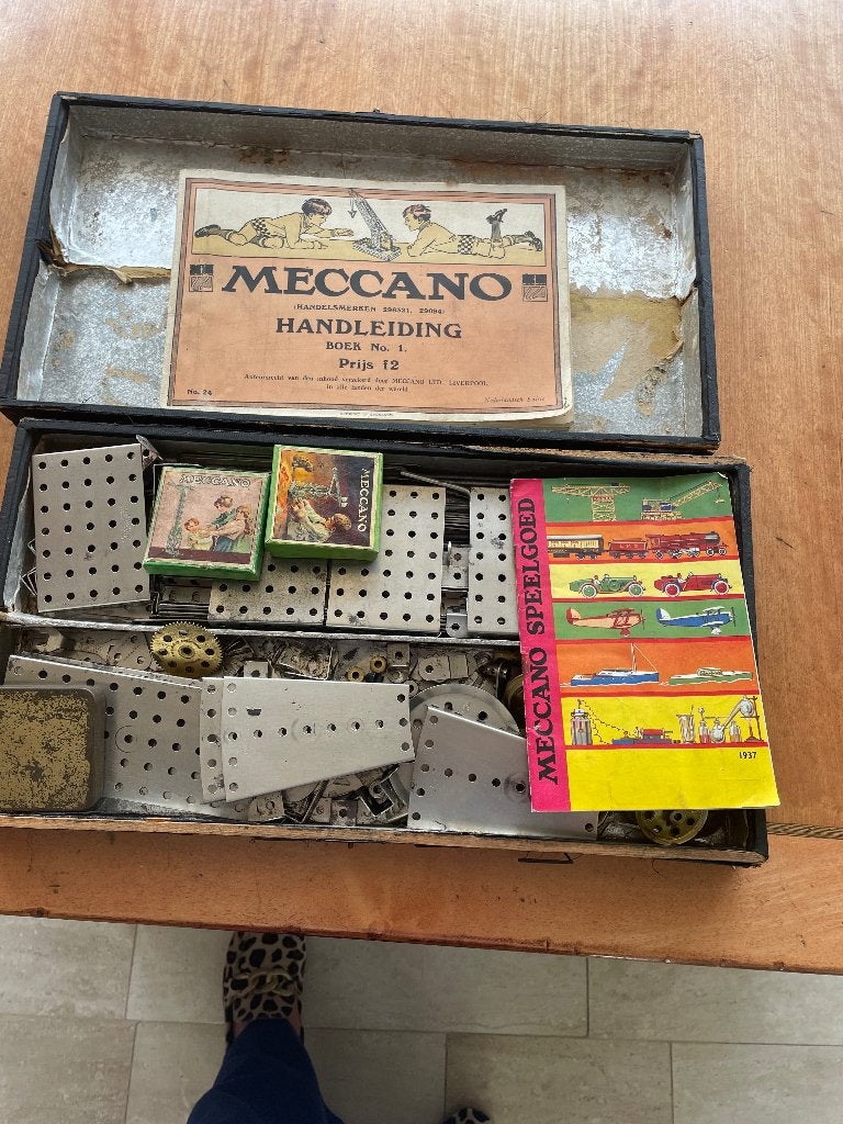Meccano set uit 1937, Ophalen of Verzenden