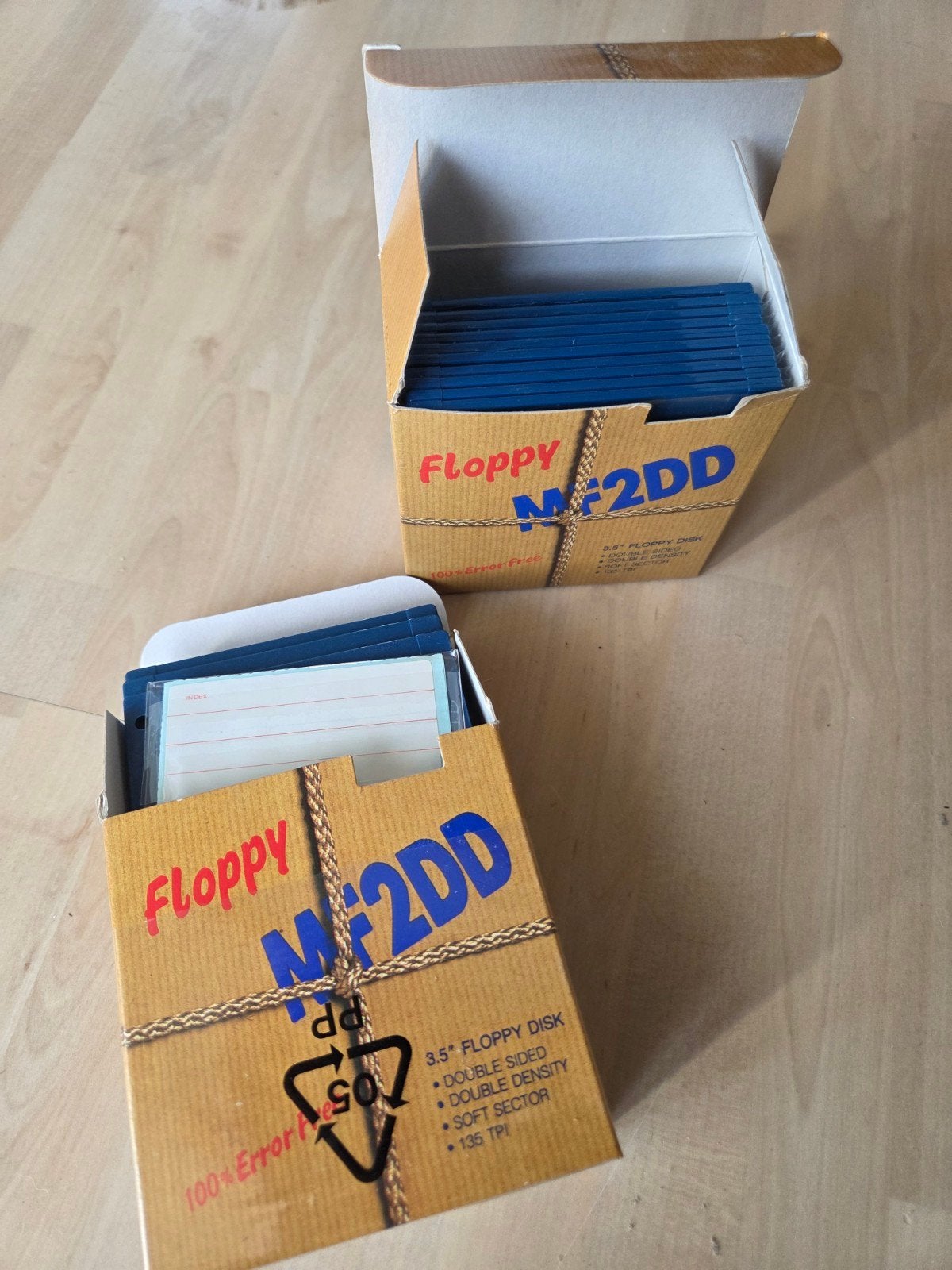 2 Doosjes Floppy Disks MF2DD - 2x10 stuks, Ophalen of Verzenden, Nieuw