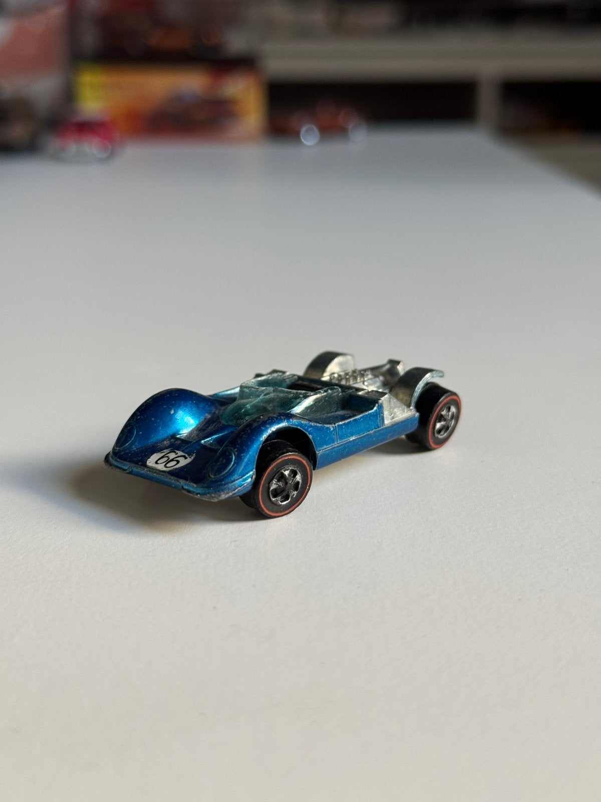 Hot Wheels Redline Chaparral 2G Vintage, Ophalen of Verzenden, Gebruikt, Auto
