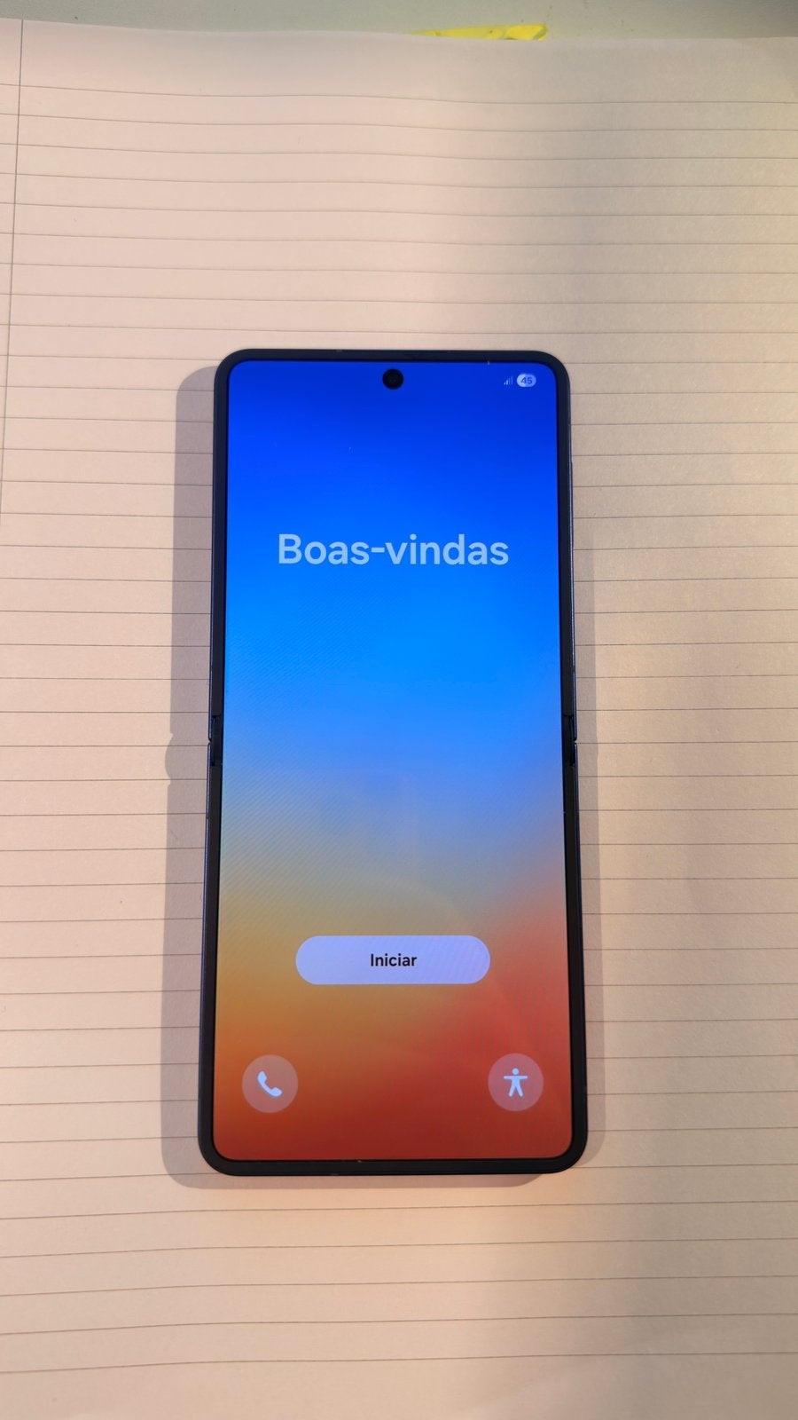 Samsung Flip 7 Blue Shadow 256GB nieuw, Blauw, Touchscreen, Nieuw, Ophalen of Verzenden