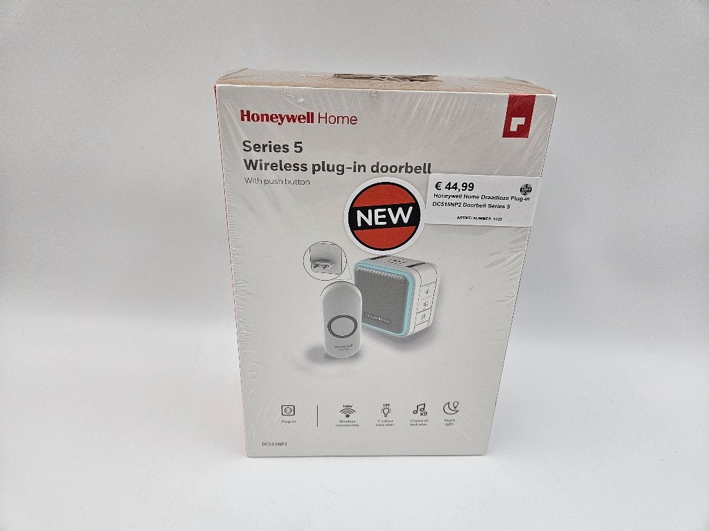 Honeywell Home Draadloze Plug-in DC515NP2 Doorbell Series 5, Ophalen of Verzenden, Nieuw