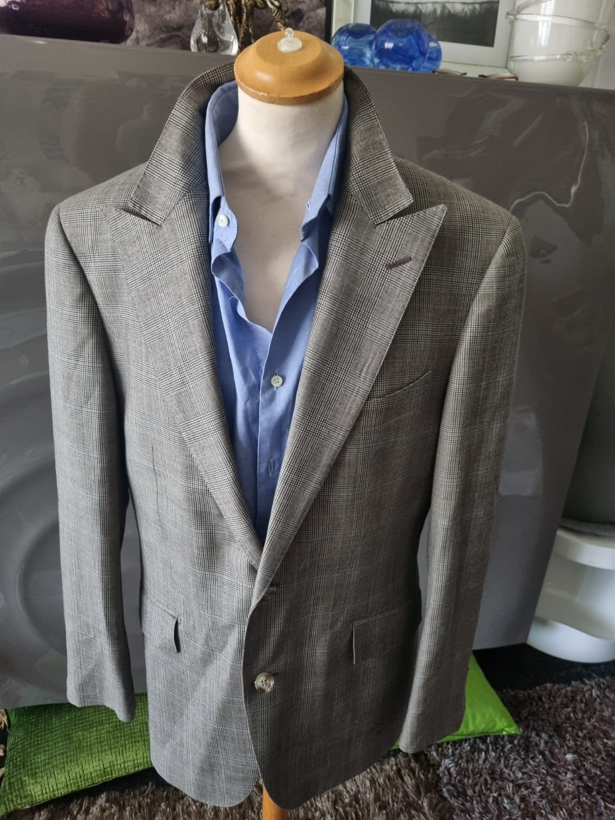 Suitsupply colbert, maat 50, drop 6R, uitmuntende conditie., Kleding | Heren, Kostuums en Colberts, Maat 48/50 (M), Beige, Ophalen of Verzenden