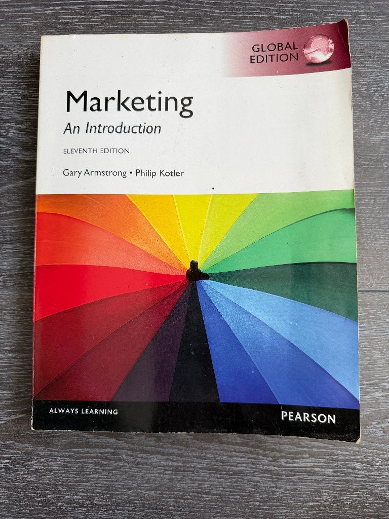 Marketing -  An Introduction, Ophalen of Verzenden, Zo goed als nieuw, Economie en Marketing