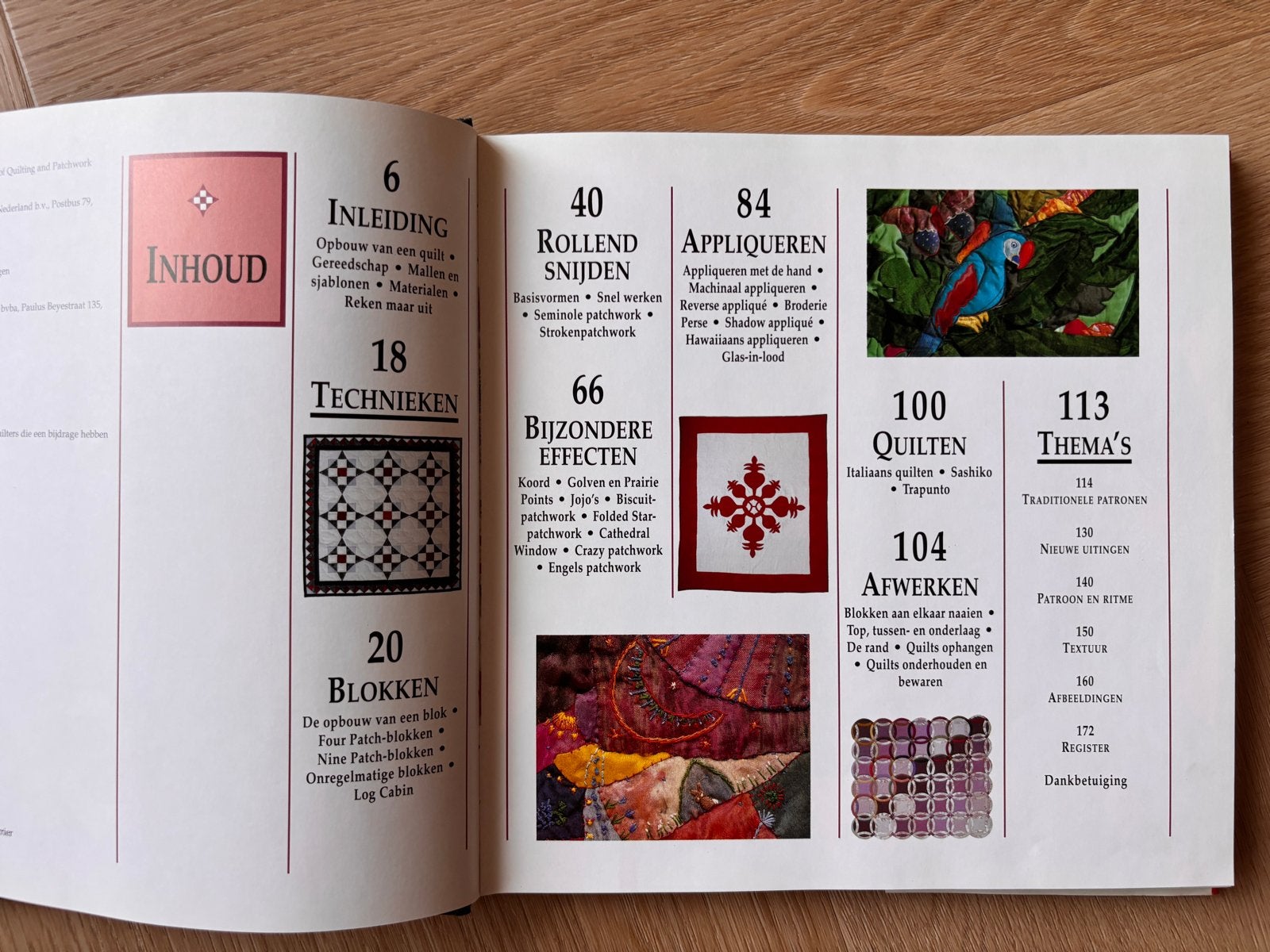 Zo goed als nieuw! 2 x Quilt- en Patchwork Technieken Boek, Ophalen of Verzenden, Nieuw, Borduren en Naaien