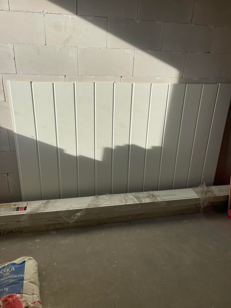 MDF wandpanelen, Doe-het-zelf en Verbouw, Platen en Panelen, Ophalen of Verzenden, Zo goed als nieuw