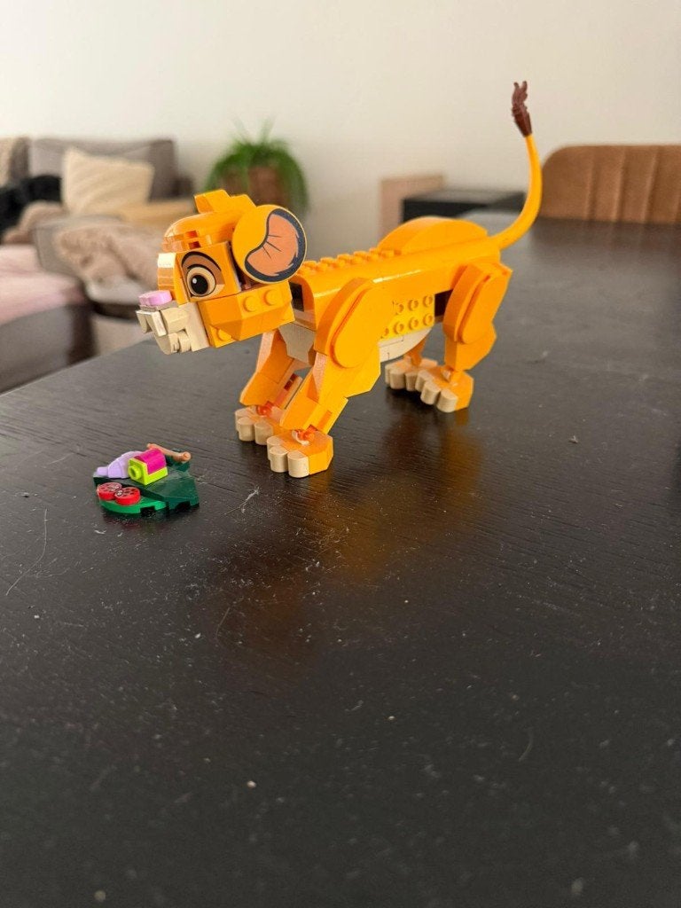 LEGO Disney 43243 Simba de Leeuwenkoning als Welp Compleet, Overige thema's, Lego, Compleet, Ophalen of Verzenden