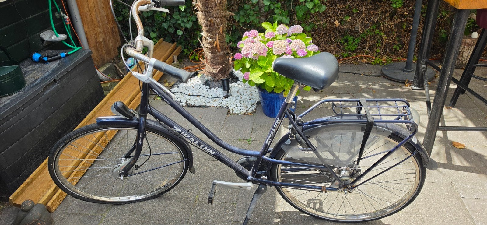 Herenfiets, Ophalen, Gebruikt