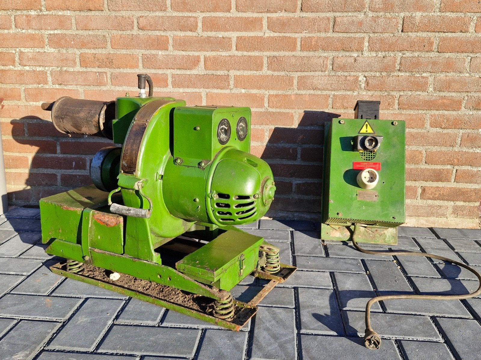 Homelite US Army Generator Set - 1950 - Corps of Engineers, Verzamelen, Militaria | Algemeen, Ophalen of Verzenden, Landmacht