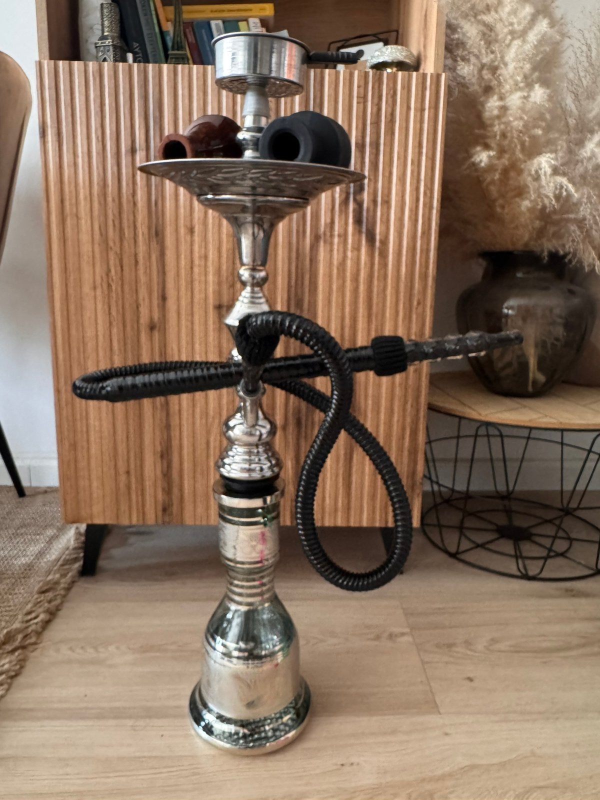 Nieuwe shisha / waterpijp compleet met accessoires, Ophalen of Verzenden, Zo goed als nieuw, (Water)pijp