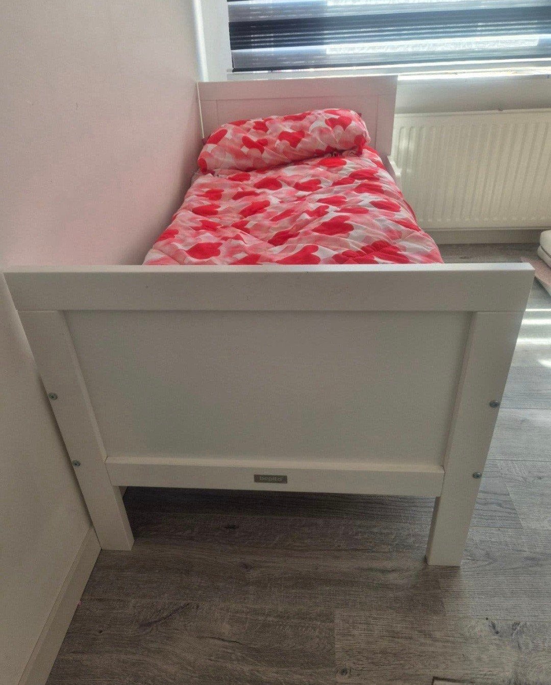 Bopita juniorbed wit 70x150cm + matras, Kinderen en Baby's, Ophalen, Gebruikt, 70 tot 85 cm, 140 tot 160 cm