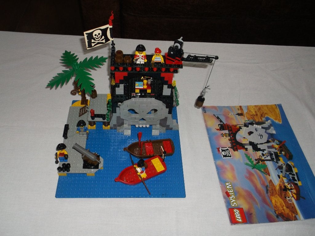 lego 6279 Skull Island, Gebruikt, Lego, Compleet, Complete set