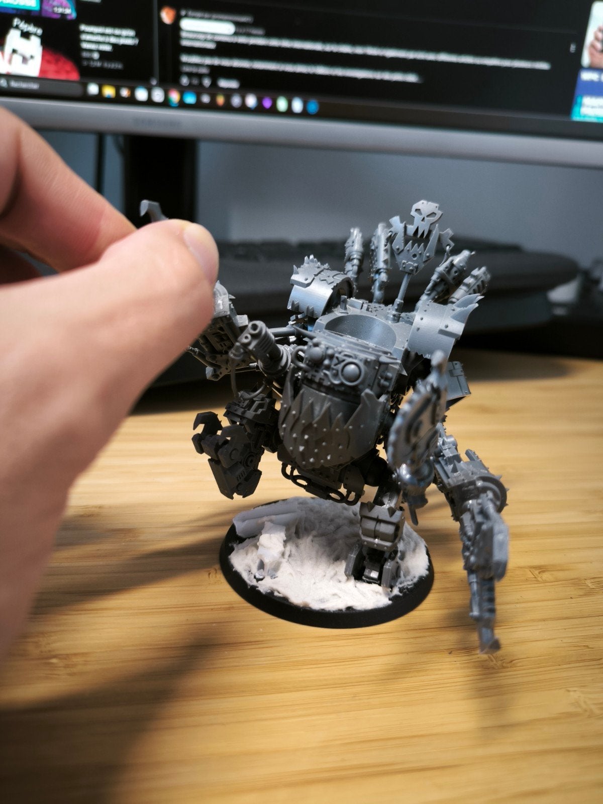Deff Dread, Ophalen of Verzenden, Zo goed als nieuw, Warhammer 40000, Figuurtje(s)