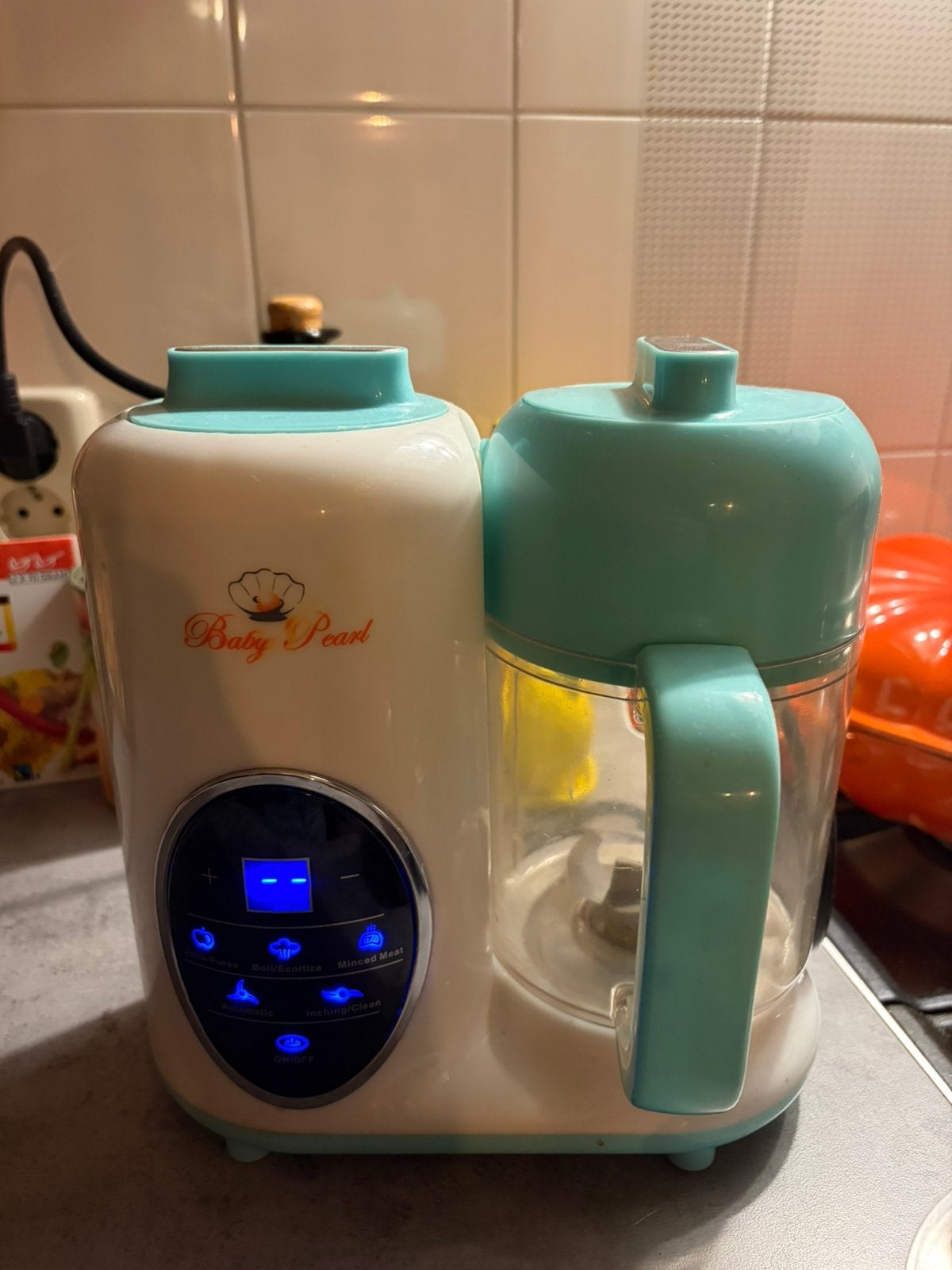 Foodmaker van  baby pearl, Overige merken, Gebruikt, Stoomfunctie, Ophalen of Verzenden