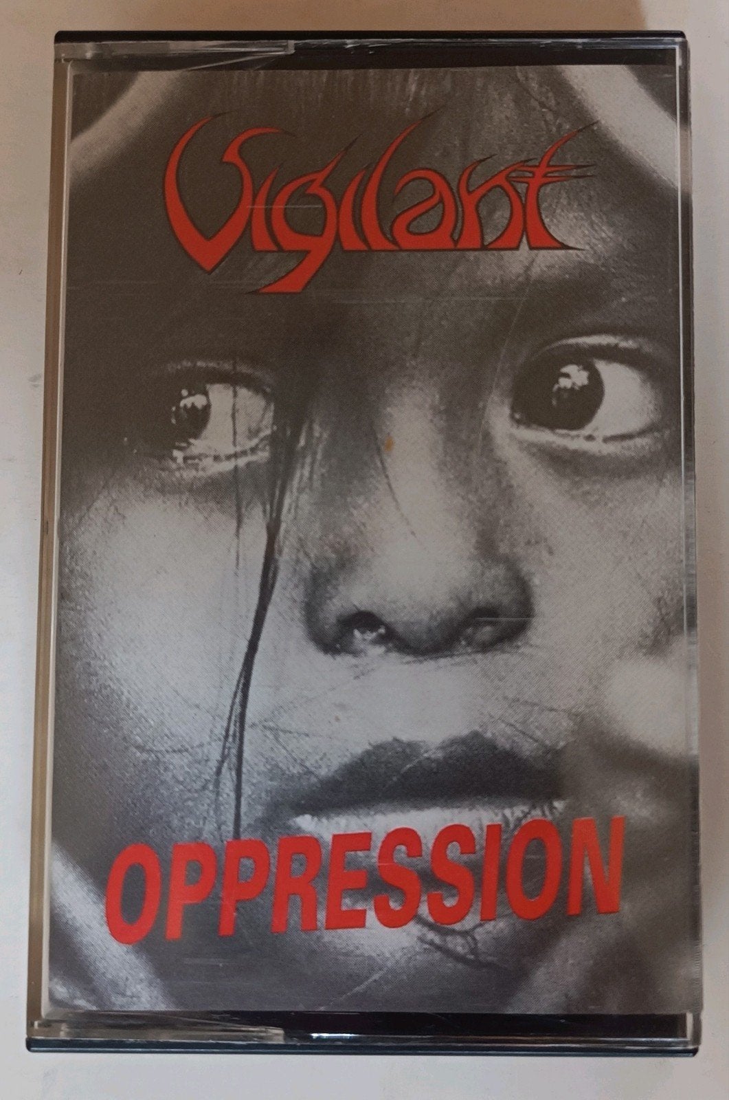 Vigilant Demo Tape Cassette - Oppression (Demo II), Cd's en Dvd's, Gebruikt, 1 bandje, Ophalen of Verzenden, Origineel