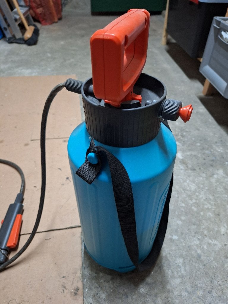 Drukspuit 5 l, Gardena, Ophalen of Verzenden, Gebruikt, Overige typen