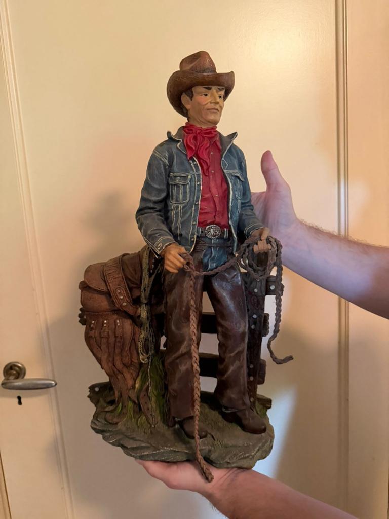Cowboybeeld, Ophalen, Zo goed als nieuw